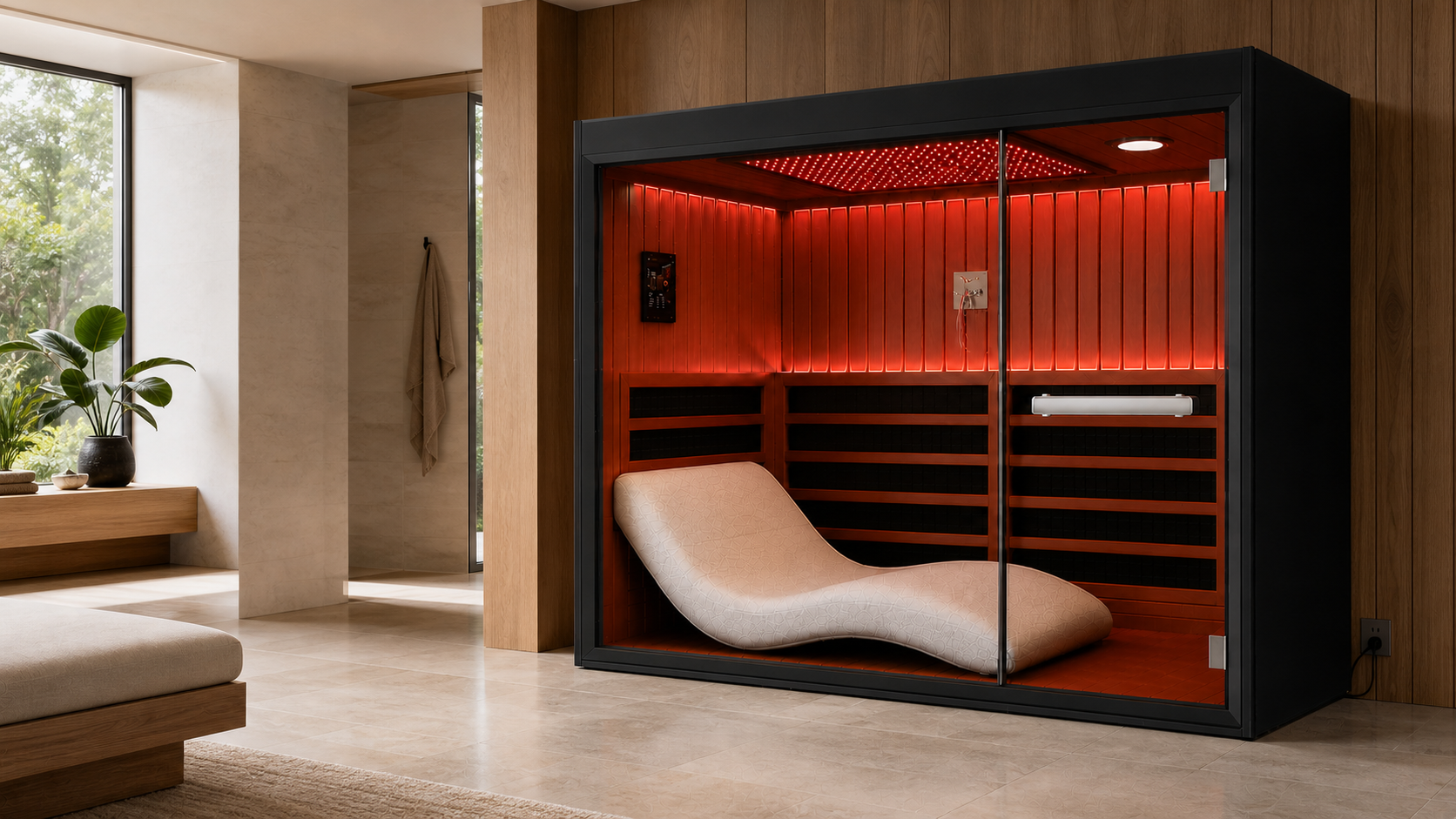 التكامل السكني والراقي — sauna-ox