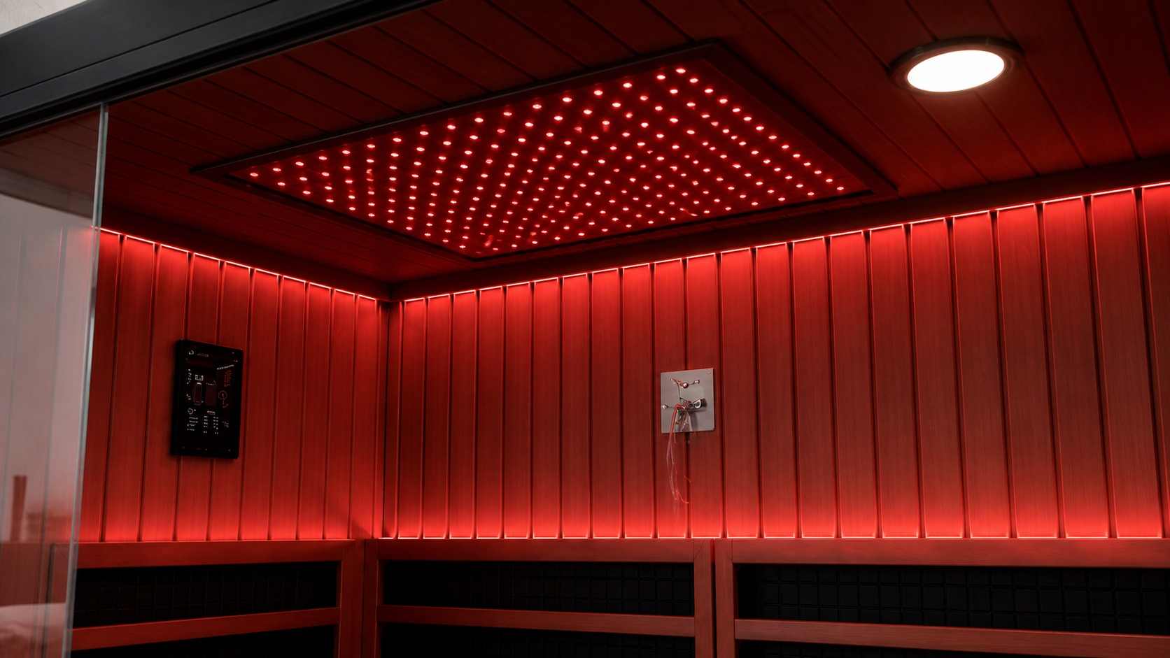 تفاصيل أجهزة الضوء والأكسجين — sauna-ox